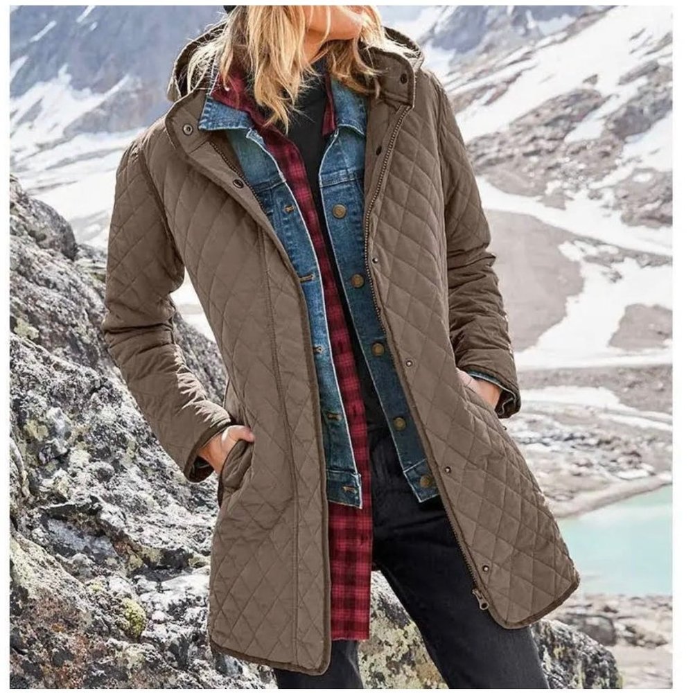 Garnet Hill Essential Quilted Jacket 4